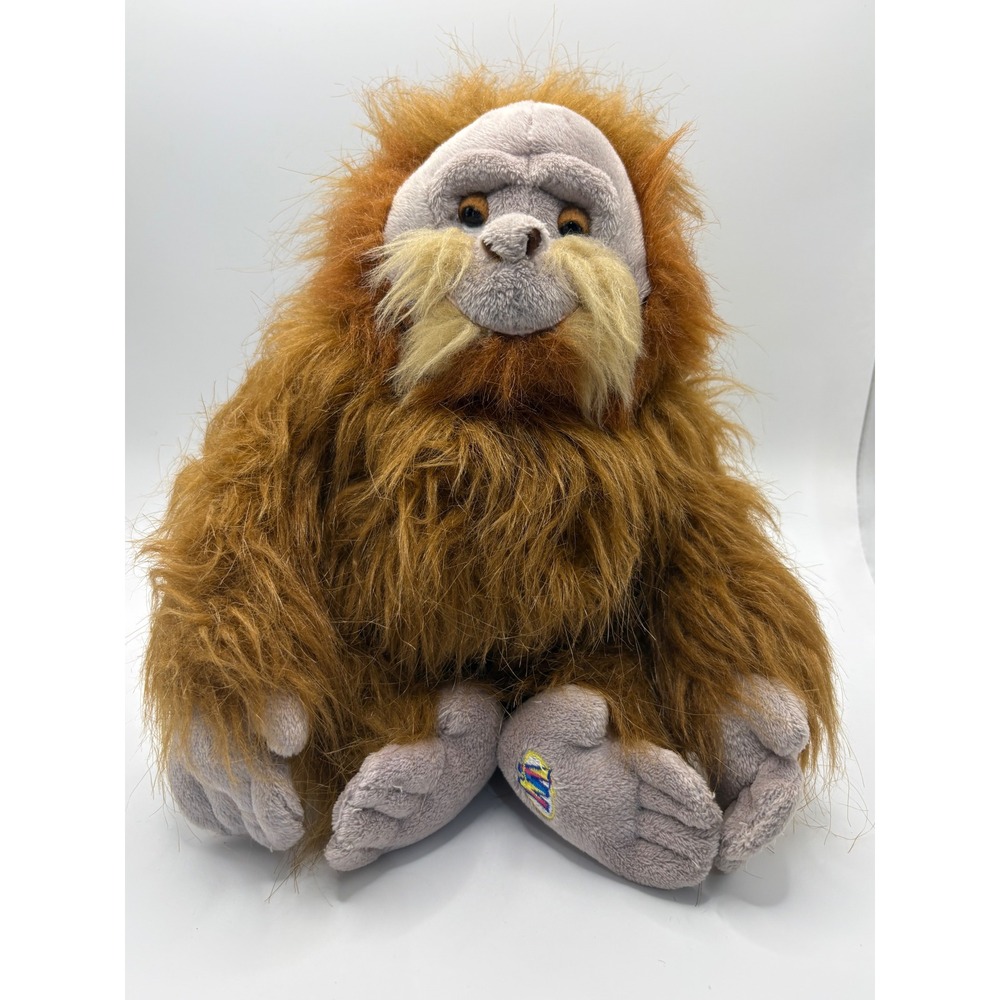 Ganz Vintage Webkinz Orangutan Plush Kids Medium Brown Fur Monkey No Code Toy